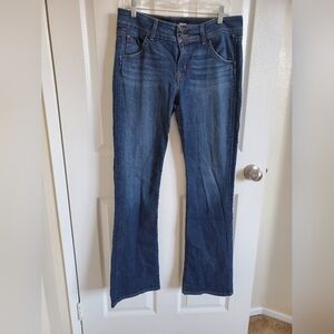Hudson Midrise Bootcut Classic Dark Blue Wash Denim Women's Jeans Size 31